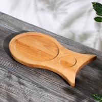 Доска для подачи рыбной продукции, пропитано минеральным маслом, 33&times;18 см, берёза