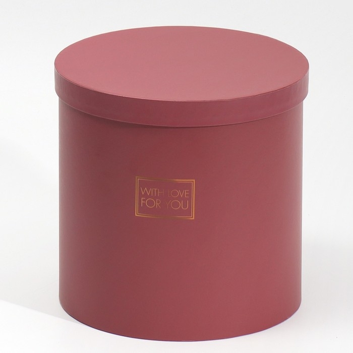 Набор круглых коробок 5 в 1, упаковка подарочная, &laquo;Пантон 06&raquo;,15 х 15 х 15 - 23 х 23 х 25 см