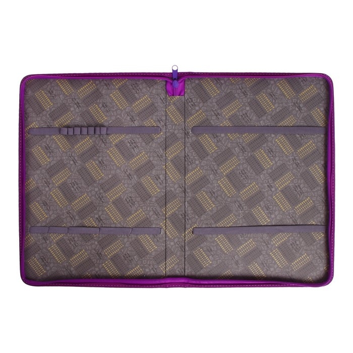 Папка-пенал для труда А4, 340 х 240 х 30 мм, с ручкой, молния вокруг, наполнение 27 предметов, Calligrata, Папка-пенал для труда А4, 340 х 240 х 30 мм, с ручкой, молния вокруг, наполнение 27 предметов, Calligrata,"Бабочки", ламинированный картон (объемный 3D-рисунок с эффектом металлика)