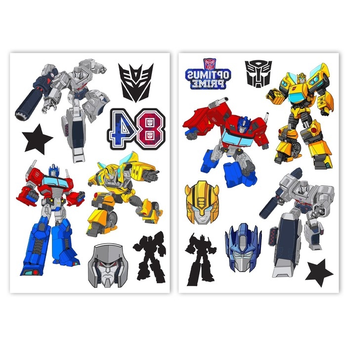 Детские тату, светятся в темноте, Transformers Детские тату, светятся в темноте, Transformers