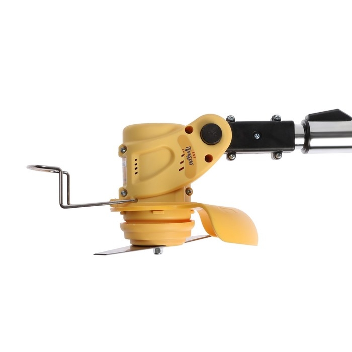 Триммер аккумуляторный ТУНДРА, 12 В, 300 Вт, 1.2 Ач, 12000 об/мин, телескопическая штанга Триммер аккумуляторный ТУНДРА, 12 В, 300 Вт, 1.2 Ач, 12000 об/мин, телескопическая штанга