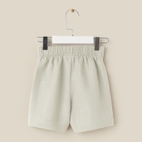 Костюм детский домашний (рубашка и шорты) SL HOME р 30 (98-104), светло-зеленый