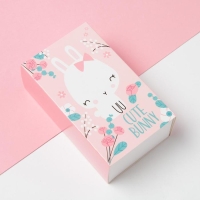 Набор новогодних носков Крошка Я &laquo;Зайка&raquo;, 4 пары, 6-8 см