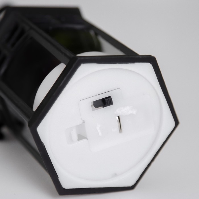 Ночник "Фонарь малый" LED от батареек 3хLR44 черный 6х6х14 см