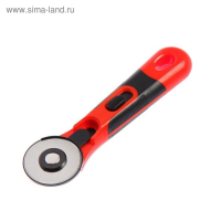 Дисковый нож ЛОМ, пластиковый корпус, лезвие-ролик, 45 мм + ПОДАРОК лезвия-ролики - 3 шт. Дисковый нож ЛОМ, пластиковый корпус, лезвие-ролик, 45 мм + ПОДАРОК лезвия-ролики - 3 шт.