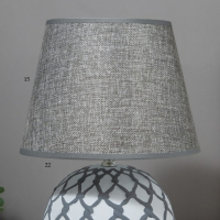 Лампа настольная с абажуром Е14 40Вт 220В "Шар в сети" 25х25х33см RISALUX Лампа настольная с абажуром Е14 40Вт 220В "Шар в сети" 25х25х33см RISALUX