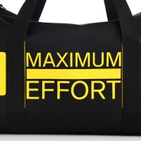 Сумка спортивная мужская, TEXTURA, маленький размер, цвет чёрный Сумка спортивная мужская, TEXTURA, маленький размер, цвет чёрный