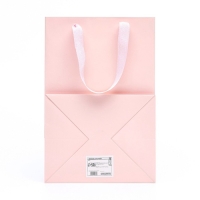 Пакет подарочный, с окном, 30 х 20 х 16 см, розовый, 1шт. Пакет подарочный, с окном, 30 х 20 х 16 см, розовый, 1шт.