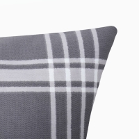 Наволочка LoveLife Square gray, 50*70, 100%хлопок, сатин, 125г/м&sup2;