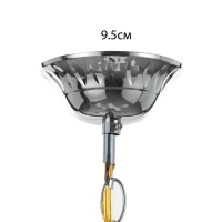 Люстра "Астра" 3х40Вт Е27 хром 48х48х96(56)см Люстра "Астра" 3х40Вт Е27 хром 48х48х96(56)см