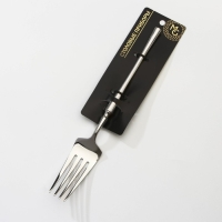 Вилка столовая из нержавеющей стали Magistro «Фьюжн», длина 20,5 см, цвет серебряный Вилка столовая из нержавеющей стали Magistro «Фьюжн», длина 20,5 см, цвет серебряный