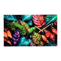 Часы-картина настенные интерьерные "Разноцветные листья", бесшумные, 35 х 60 см Часы-картина настенные интерьерные "Разноцветные листья", бесшумные, 35 х 60 см