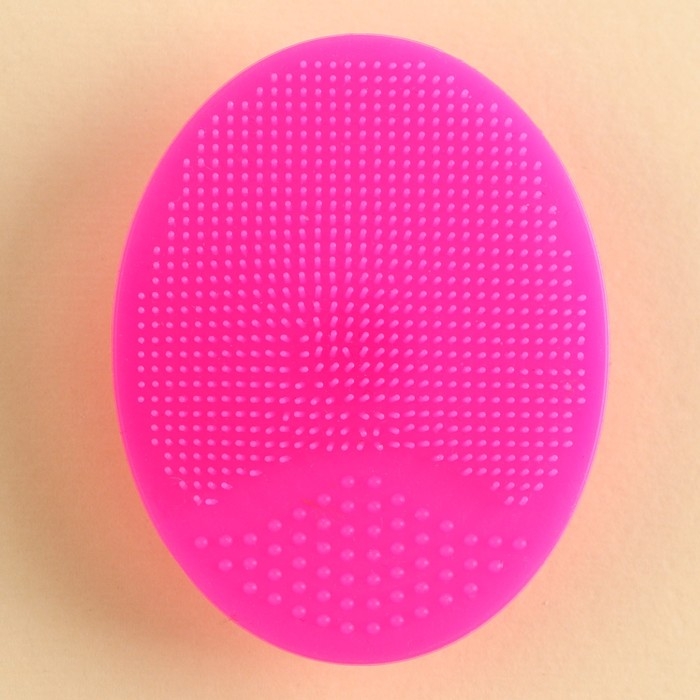 Массажер для лица, спонж для умывания &laquo;Для твоей красоты&raquo;, 6.5 х 5 см