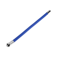 Излив для смесителя ZEIN, 3/4", гибкий, силикон, нержавеющая сталь, 50 см, сетка пластик, синий 73 Излив для смесителя ZEIN, 3/4", гибкий, силикон, нержавеющая сталь, 50 см, сетка пластик, синий 73