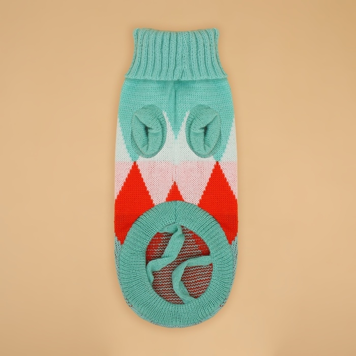 Свитер "Весеннее настроение",  2XL (ДС 34, ОШ 34, ОГ 32-51 см)