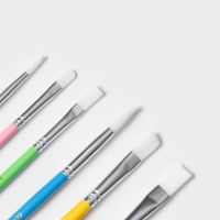 Набор кондитерских кисточек для декорирования Доляна &laquo;Леонардо&raquo;, 6 шт