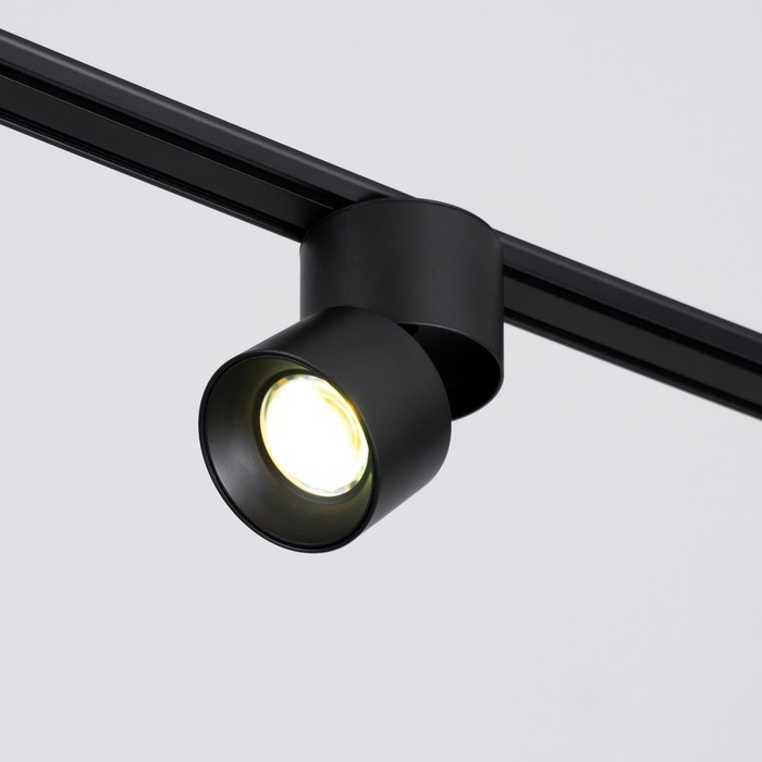 Светильник трековый SLIM Светильник трековый SLIM "Точка" LED 5Вт 3000K-6000К 48V CRI90 черный 8х8х9,5см