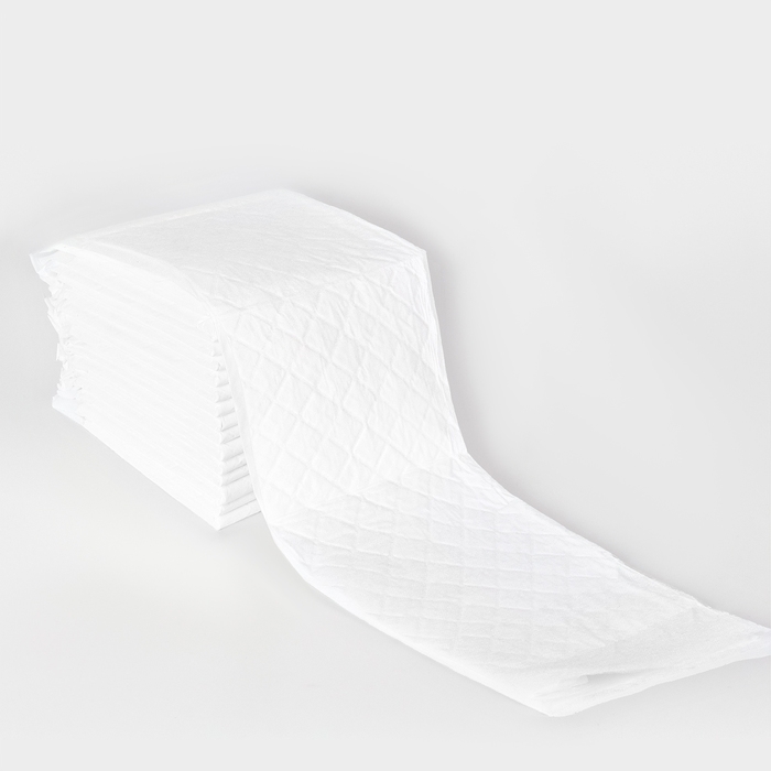 Пелёнки одноразовые впитывающие для детей, размер 60x60, 5 слоев, 5 шт., Крошка Я