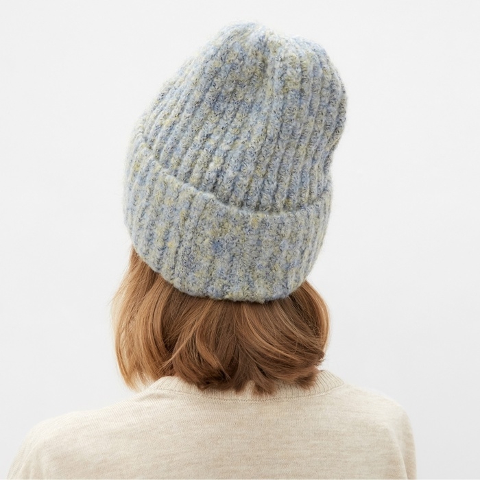 Шапка женская MINAKU овер one size 52-58 серый Шапка женская MINAKU овер one size 52-58 серый