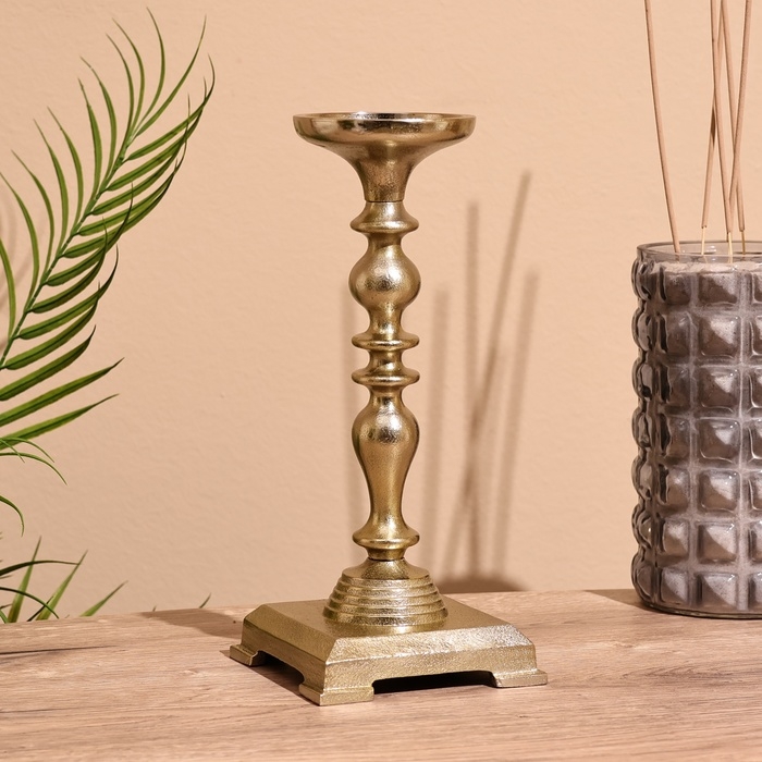 Подсвечник Подсвечник "Антик" 18,5 см, алюминий