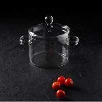 Кастрюля из жаропрочного стекла Magistro &laquo;Лия&raquo;, 1,2 л, 20&times;14 см