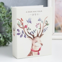 Фотоальбом на 100 фото 10х15 "Олешка с листьями в рогах" 18х14х5 см Фотоальбом на 100 фото 10х15 "Олешка с листьями в рогах" 18х14х5 см