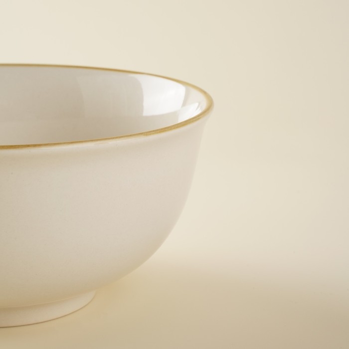 Набор салатников фарфоровых SL Home «Леггеро», 750 мл, d=15 см, цвет бежевый Набор салатников фарфоровых SL Home «Леггеро», 750 мл, d=15 см, цвет бежевый