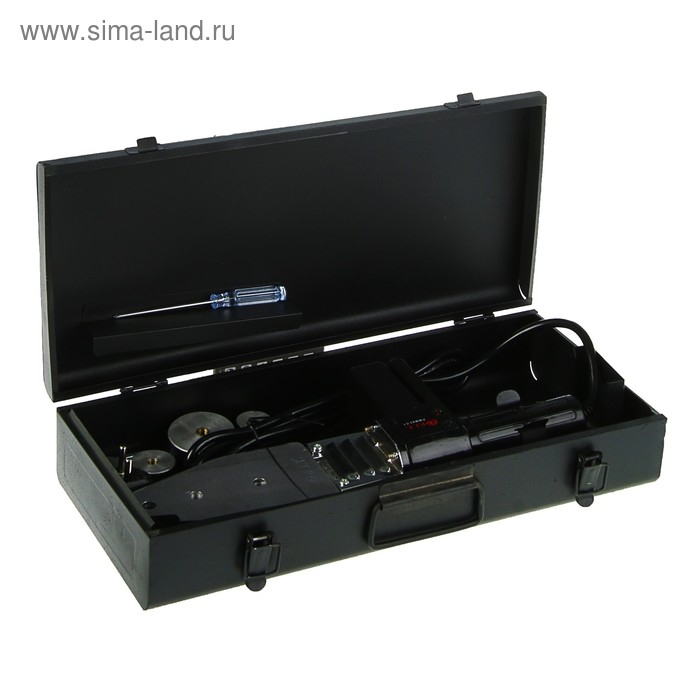 Аппарат для сварки пластиковых труб P.I.T., 1200 Вт, 0-300&deg;, насадки 20,25,32,40 мм, кейс