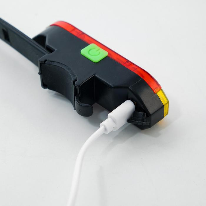 Фонарь велосипедный передний и задний аккумуляторный, водонепроницаемый, 7 режимов Фонарь велосипедный передний и задний аккумуляторный, водонепроницаемый, 7 режимов