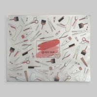 Фартук для мастера, с карманами, цвет чёрный Фартук для мастера, с карманами, цвет чёрный