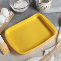 Форма для выпечки Доляна «Прямоугольник», силикон, 27×18 см, цвет МИКС Форма для выпечки Доляна «Прямоугольник», силикон, 27×18 см, цвет МИКС