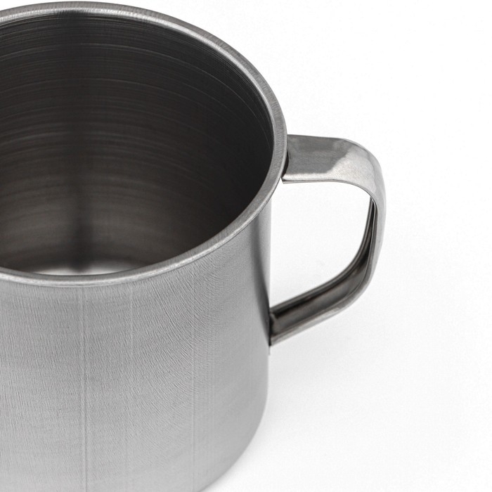 Кружка из нержавеющей стали &laquo;Мэйли&raquo;, 550 мл, d=9,5 см, цвет хромированный