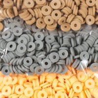 Бусины для творчества PVC "В стиле бохо" 5 цветов х 10 гр 0,6 см