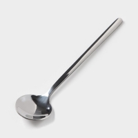 Чайная пара керамическая &laquo;Перламутр&raquo;, 3 предмета: кружка 190 мл, блюдце d=21 см, ложка h=13 см