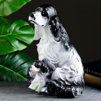 Копилка "Кокер с щенками" 30х20х25см Копилка "Кокер с щенками" 30х20х25см