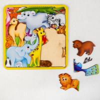 Головоломка «Животные мира» 27х27 см Головоломка «Животные мира» 27х27 см
