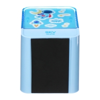 Точилка электрическая (батарейки в комплект не входят). работает от 2-х AA батареек Синий Точилка электрическая (батарейки в комплект не входят). работает от 2-х AA батареек Синий