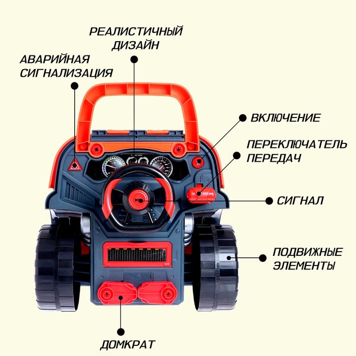 Набор механика, собери двигатель &laquo;Джип&raquo;