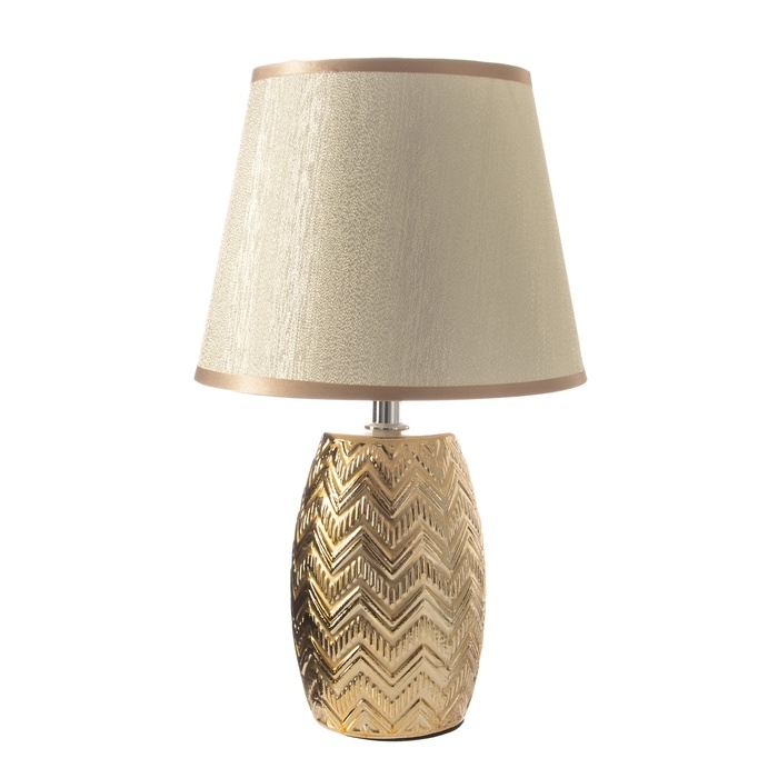 Настольная лампа "Либра" Е14 40Вт золото 20х20х34 см