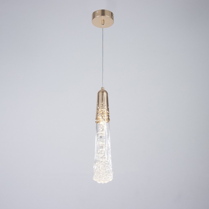 Светильник BayerLux Светильник BayerLux "Шарон" LED 10Вт золото 8,5х8,5х40-150 см