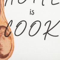 Полотенце "Доляна" Home cook 35х60 см, 100% хлопок, вафля 160 г/м2