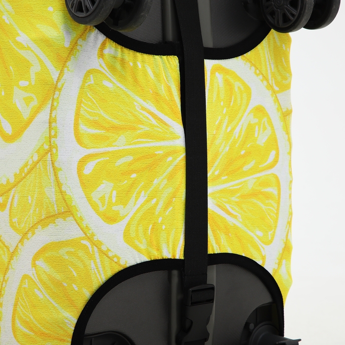 Чехол на чемодан S, цвет жёлтый Чехол на чемодан S, цвет жёлтый