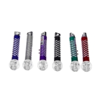 Фонарик &laquo;Шар&raquo;, на карабине, с лазером, светящийся, цвета МИКС