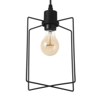 Светильник ЭкономСвет "Фламент" 1x40Вт E27 черный 16х16х26-78 см. Светильник ЭкономСвет "Фламент" 1x40Вт E27 черный 16х16х26-78 см.