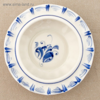 Икорница &laquo;Рыбка&raquo;, гжель