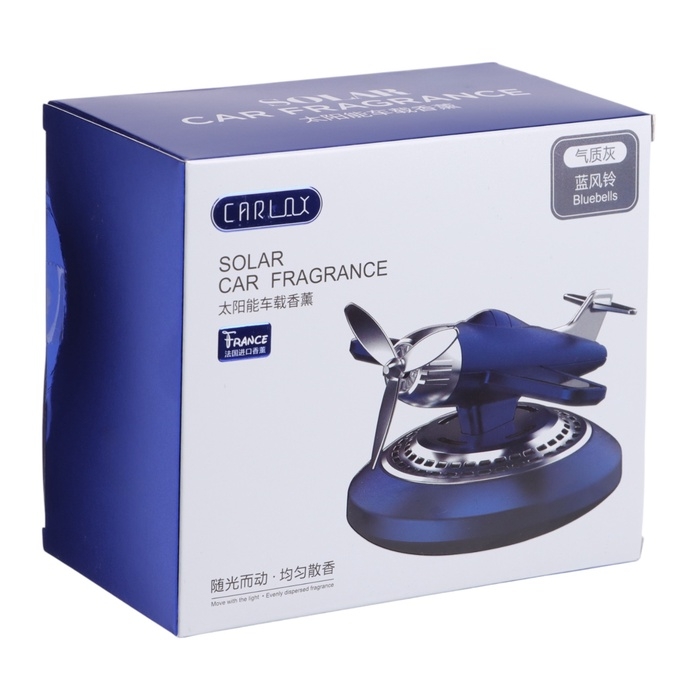 Аксессуар на панель с ароматизатором, самолет, чёрный хром, пластик Аксессуар на панель с ароматизатором, самолет, чёрный хром, пластик