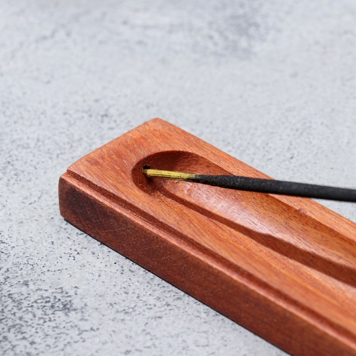 Подставка для благовоний, дерево, 24 х 3см