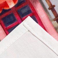 Набор полотенец "Этель" Счастье 40х73 см - 2 шт., 100% хлопок, саржа