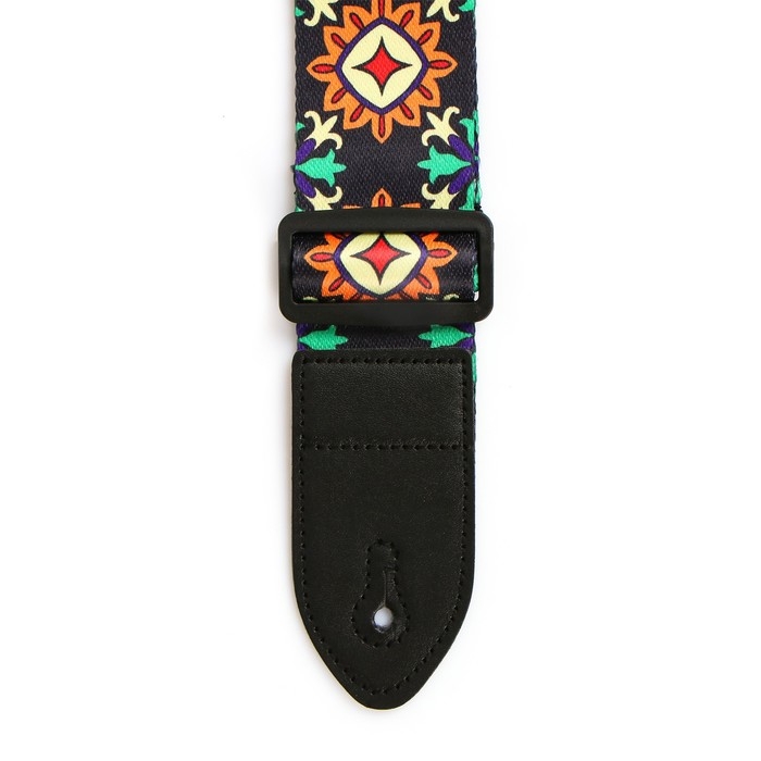 Ремень для гитары Music Life, 60-117х5 см, орнамент Ремень для гитары Music Life, 60-117х5 см, орнамент