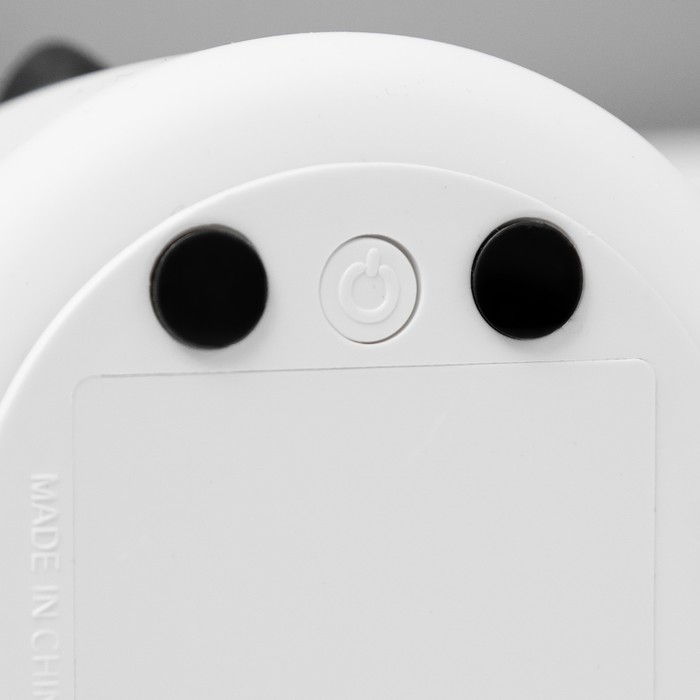 Ночник Ночник "Антистресс мякиш мишка" LED RGB от батареек 3ААА 9х9х10,5 см RISALUX